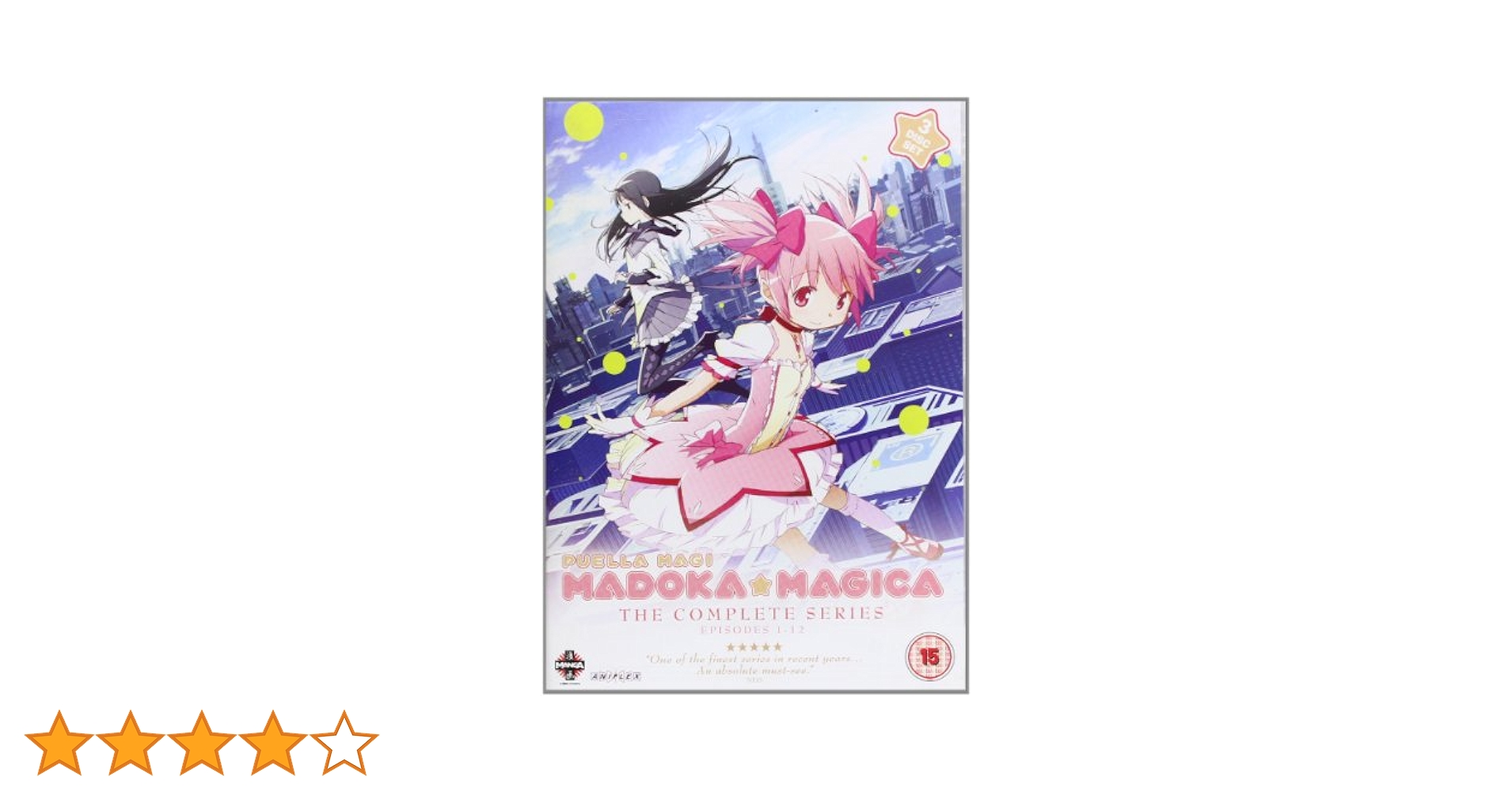 (未使用･未開封品)　魔法少女まどか☆マギカ コンプリート DVD-BOX (12話 283分) まどマギ アニメ [DVD] [Import] p1m72rm 51b5ze2uRML.jpg_BO30,255,255,